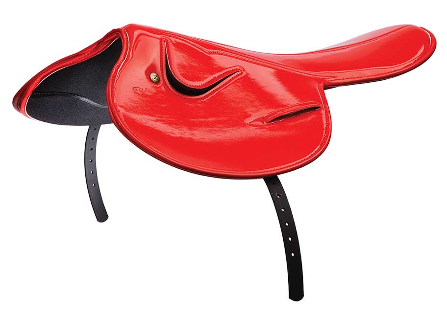Zilco International Pty Ltd Patent Race Saddle 1kg Red